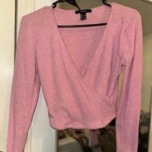 Women's Large Forever 21 v-neck crop